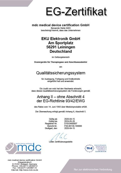 EG-Zertifikat