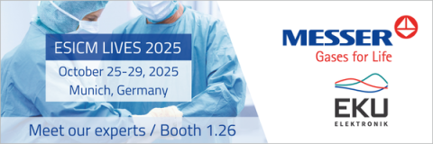 ESICM LIVES 2025 Einladung invitation Messer EKU zu ESCIM LIVES 2025 in München Munich